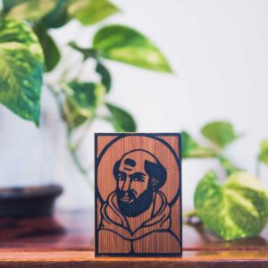 St. John of the Cross Print on Wood, by Maria Mulder